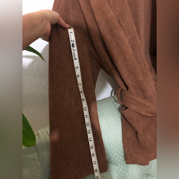 ❌SOLD‼️❌Blank NYC Suede Belted coat - Picture 7 of 9